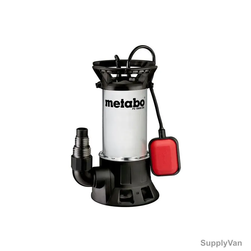 Metabo Dirty Water Submersible Sewage Pump, PS-18000-SN, 80251800000, 1100W — image 1