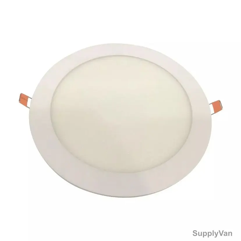 V-Tac LED Slim Panel Light, VT-18019, 18W, Round, 6000K, White
