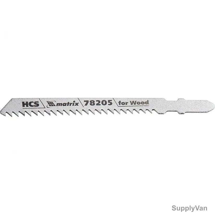 Mtx Jigsaw Blade, 782059, HCS, T111C, 75 x 3MM, 3 Pcs/Pack