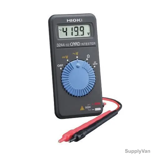 Hioki Digital Multimeter, 3244-60, 500V — image 1