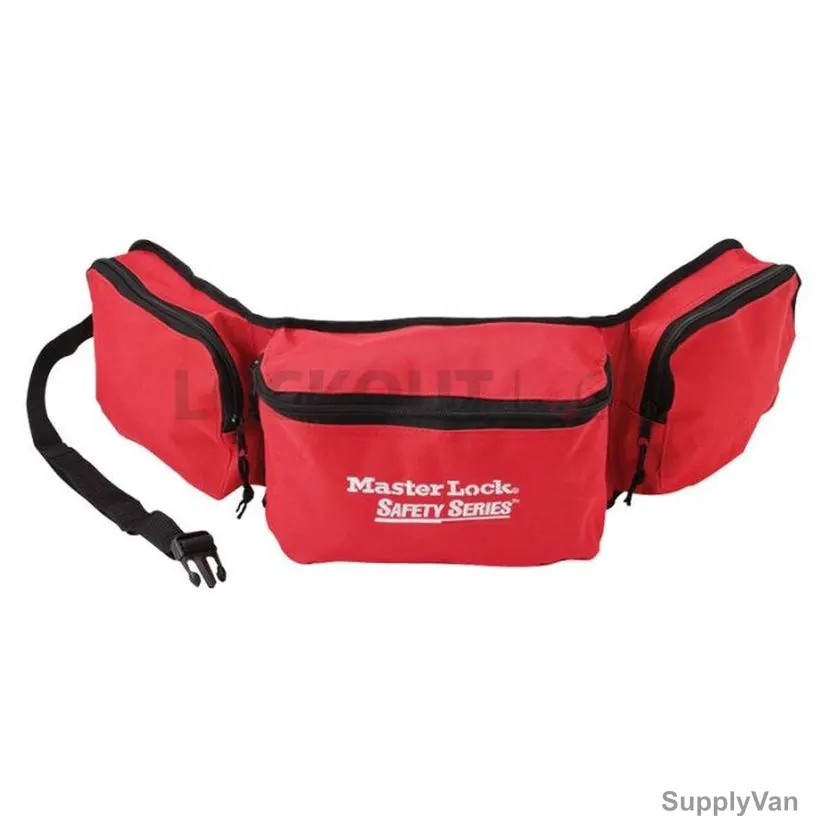 Master Lock Personal Lockout Pouch, ML1456, Red
