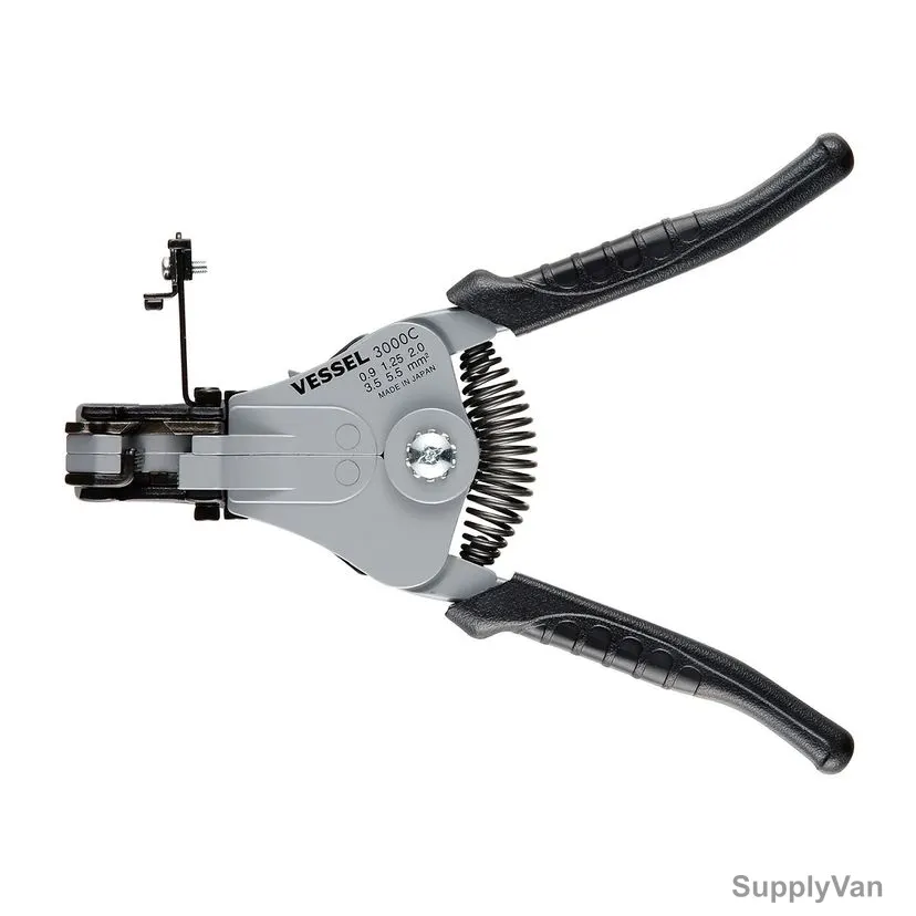 Vessel Wire Stripper, 241005, 0.9 To 5.5 SQ.MM Stripping Capacity, 170MM Length