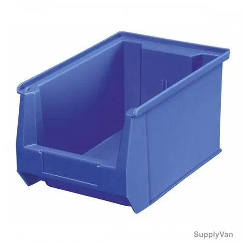 Storage Bin, LD-3109, Plastic, 90MM Height x 117MM Width x 300MM Depth, Blue