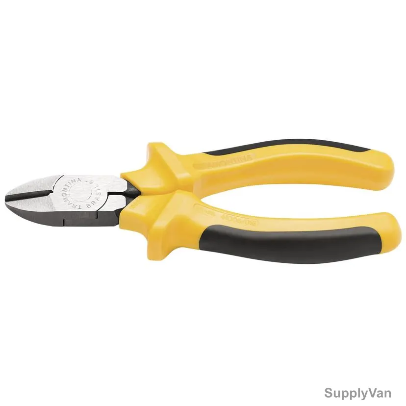 Tramontina Insulated Diagonal Cutting Plier, 41006116, 6 Inch Length, Yellow/Black — image 1