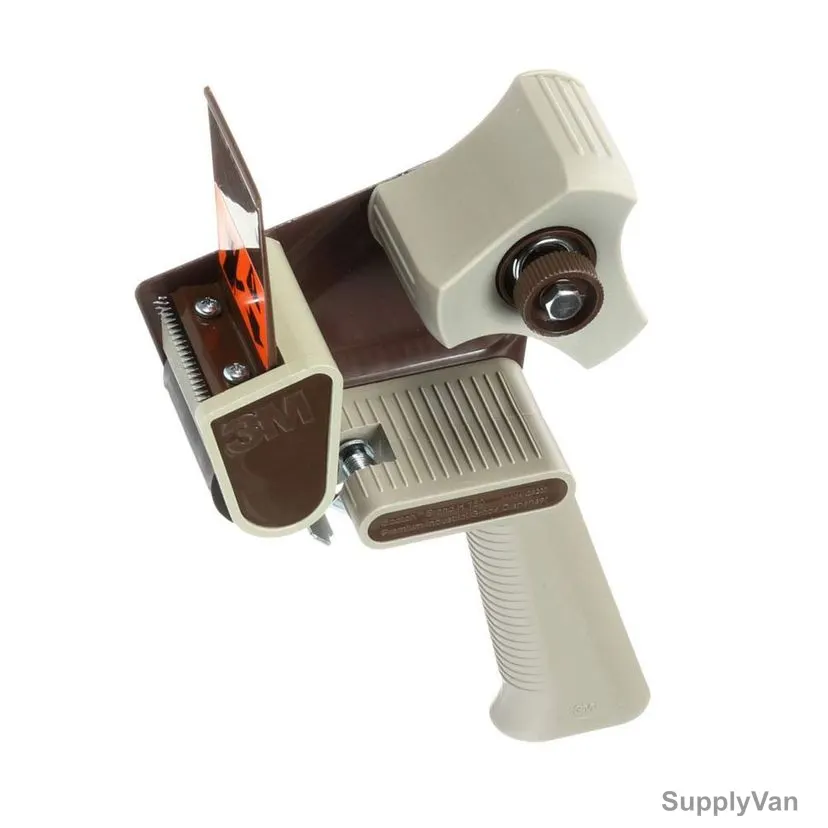 3M Box Sealing Tape Dispenser, H180, 2 Inch, Brown/Grey — image 1