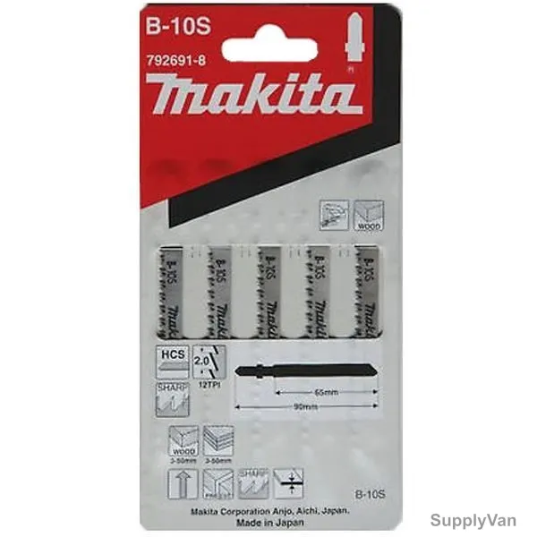 Makita Jigsaw Blade, 792691-8, 90MM, PK5