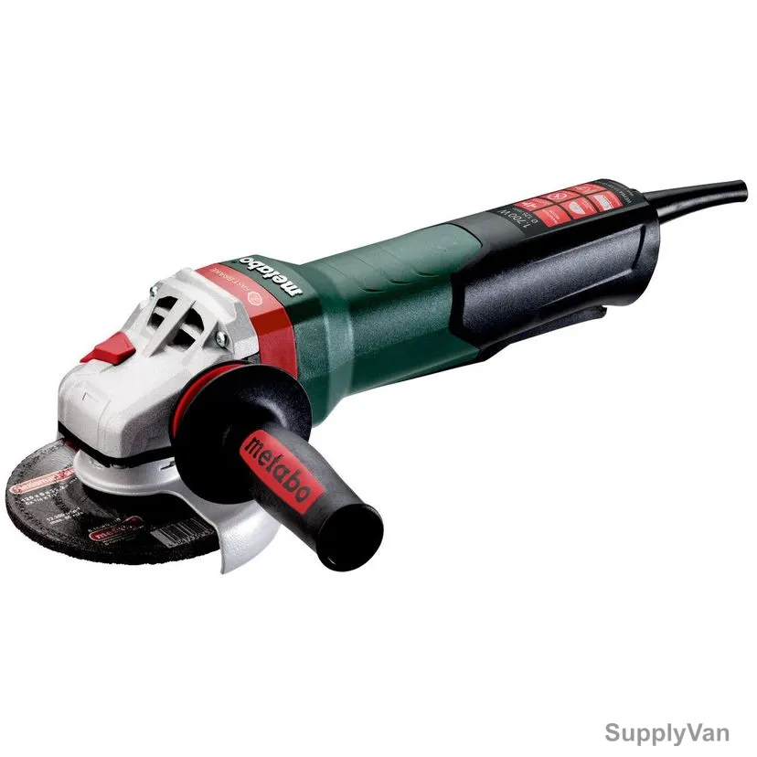 Metabo Drop Secure Angle Grinder Cardboard Box, WEPBA-17-125-Quick, 600549000, 1700W, 125MM
