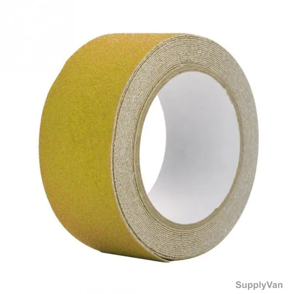 Anti-Slip Tape, 25MM x 5 Mtrs, PVC, Yellow — image 1