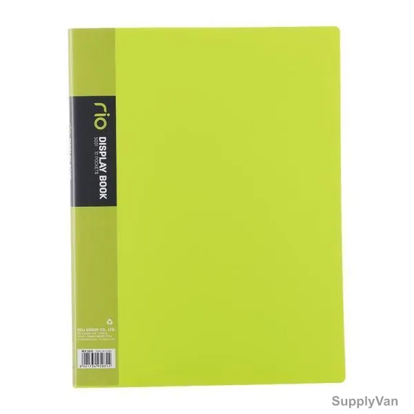 Deli Display File, E5031, Rio, 10 Pocket, Green