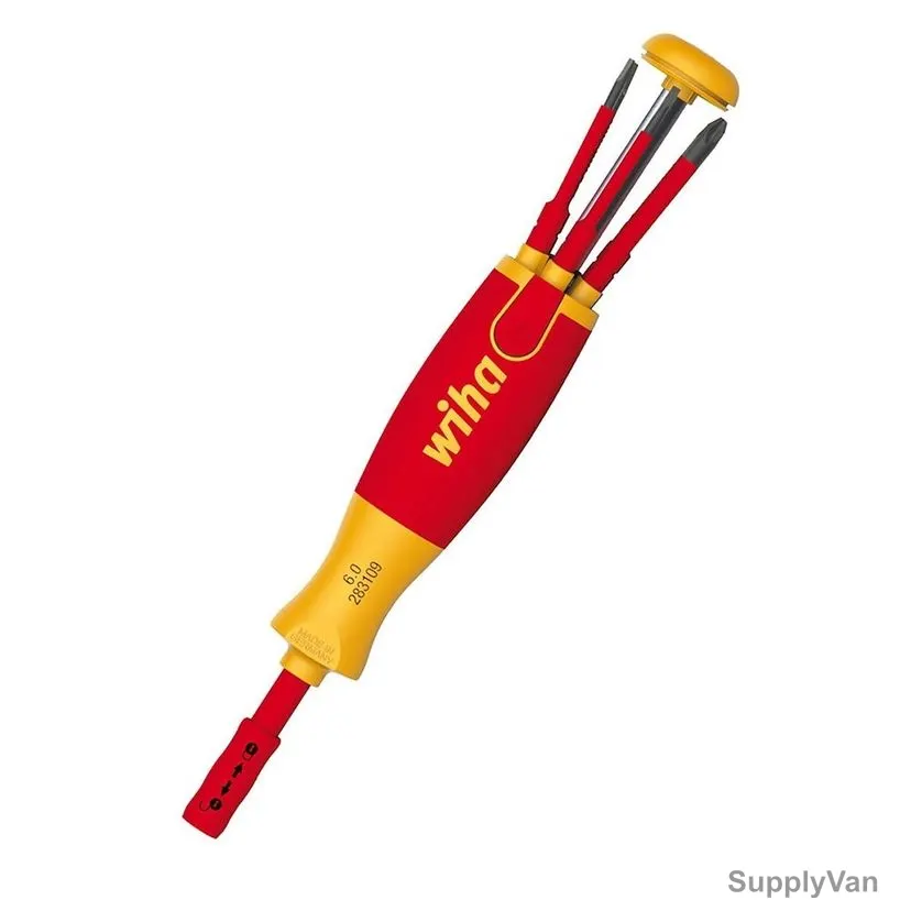 Wiha Screwdriver W/ Bit Set, SB-2831-09021, 6PCS
