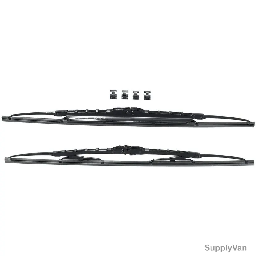 Bosch Windshield Wiper Blade, 3397118421, Aerotwin, 22/22 Inch, Black, 2 Pcs/Set