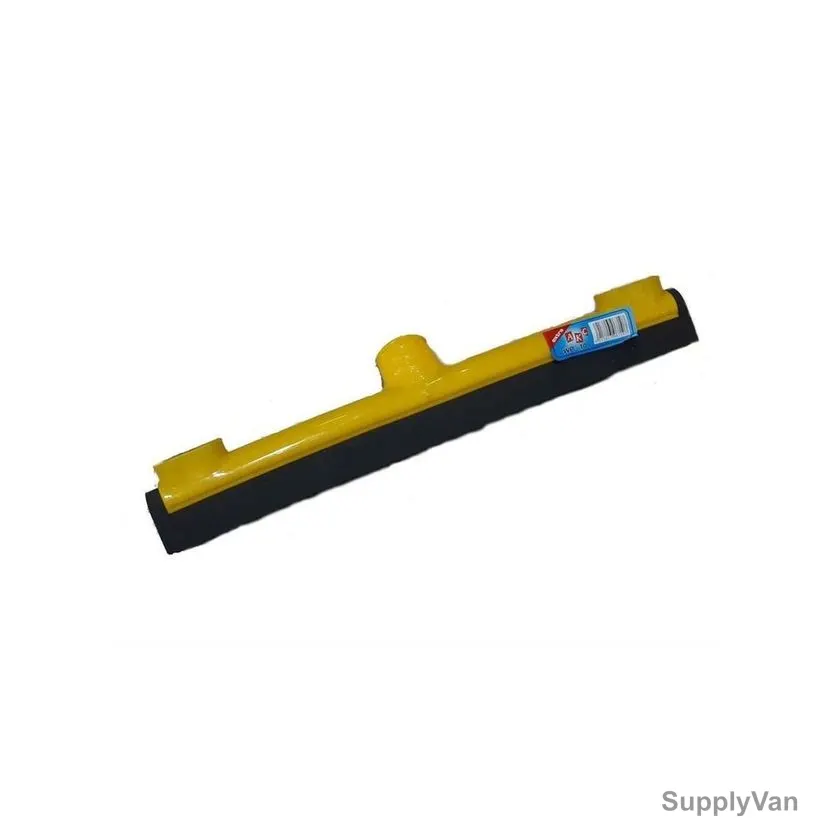 Akc Heavy Duty Floor Wiper With 130CM Metallic Handle, WP11+BH05Y, Plastic, 55CM, Yellow — image 1
