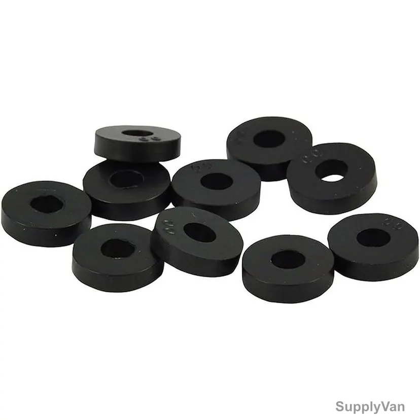 Rubber Flat Washer, 1/2 Inch Inner Dia, 50 Pcs/Pack — image 1