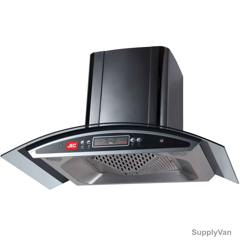 Jec Kitchen Hood, CH-5900, 90CM, Black