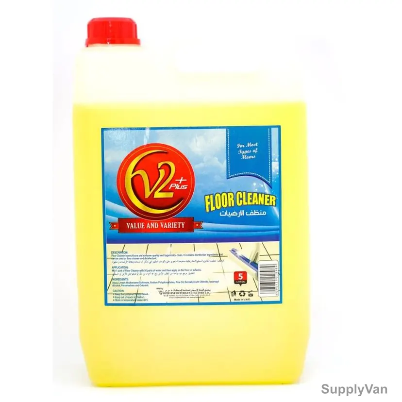 V2 Floor Cleaner, Lemon, 5 Ltrs