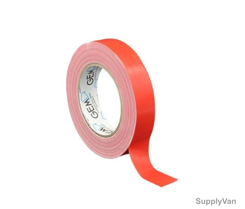 Gem Cloth Tape, GM-CT102580-RD, 25 Mtrs, Red