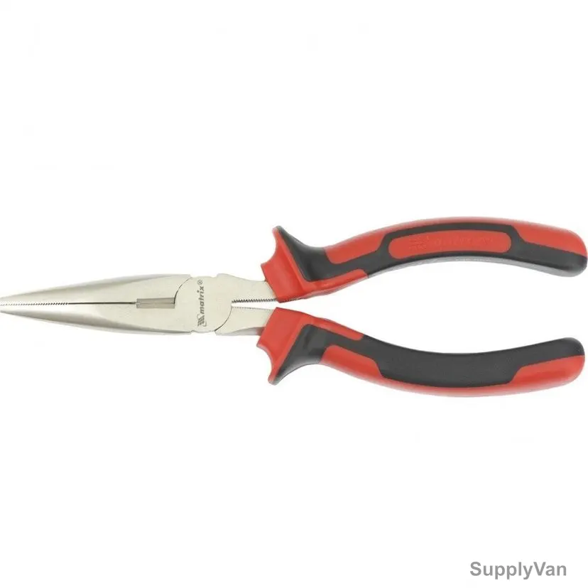 Mtx Long Nose Plier, 171689, Nickel, 200MM