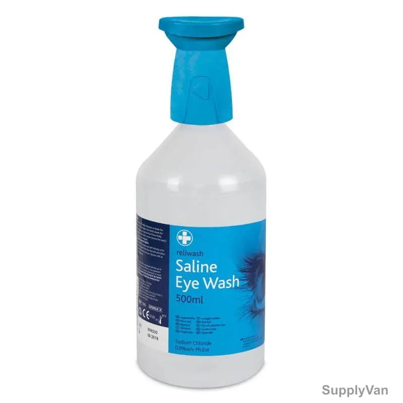 Reliance Eye Wash Bottle With Eye Cap, EWCE, 500ml