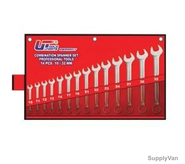 Ultimate Toolz Combination Spanner Set, UTCSS-14P, 14PCS