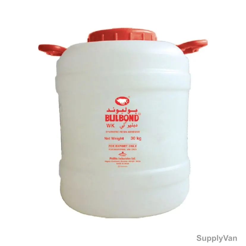 Pidilite Bulbond WK Synthetic Resin Adhesive, 30 Kg, White