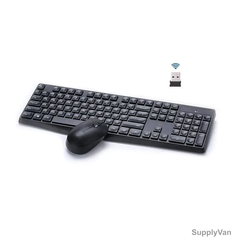 HP Wireless Keyboard and Mouse Combo, CS10KB, 2.4 GHz, 10 Mtrs Range, Black — image 1