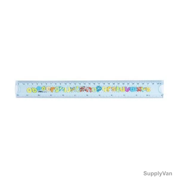 Deli Ruler, E38015, 30CM