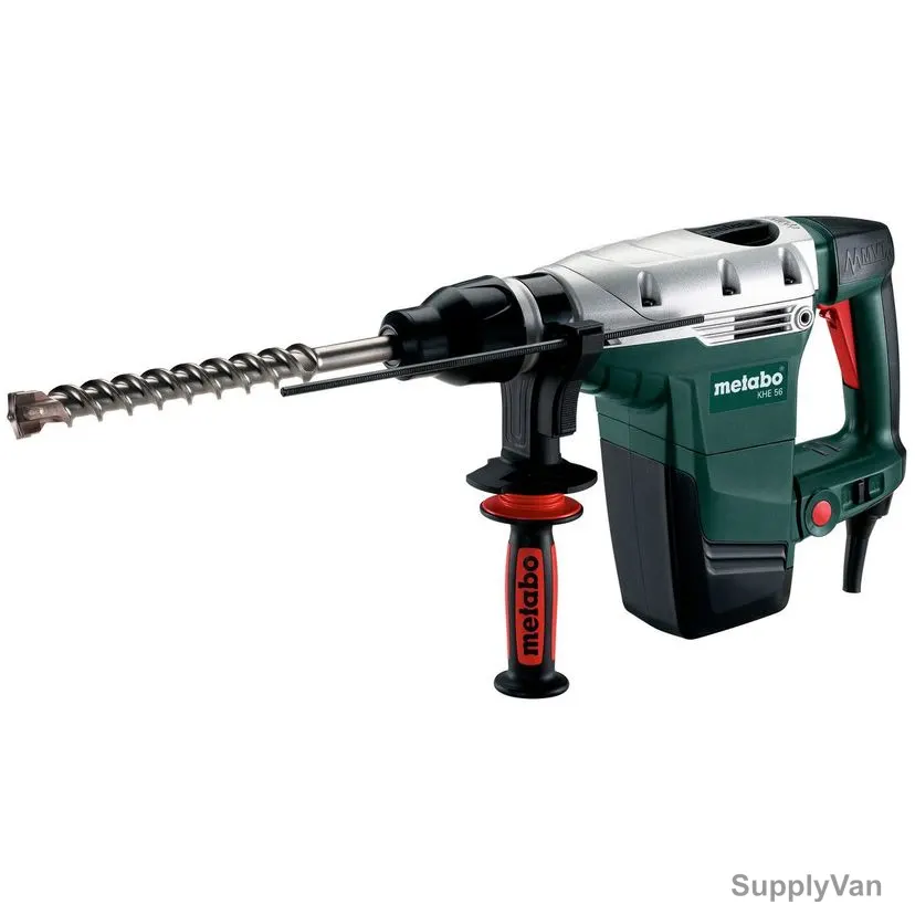 Metabo Combination Hammer With Plastic Carry Case, KHE-56, 110-240V, 1300W