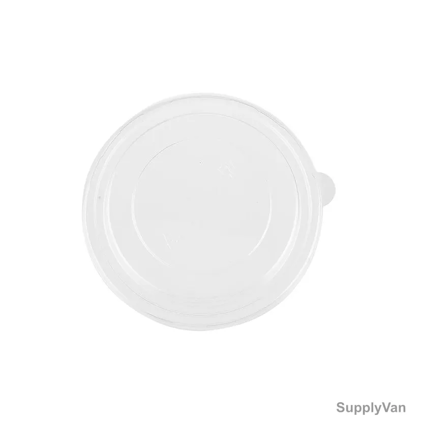 BYFT Disposable Bowl Lid, PET, 15CM Dia, Clear, 50 Pcs/Pack — image 1