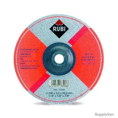 Rubi Steel Cut Abrasive Blade, 33922, 115mm