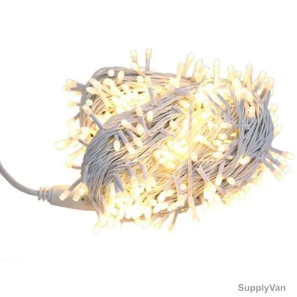 LED Crystal Decorative Light, 50Mtrs, Warm White