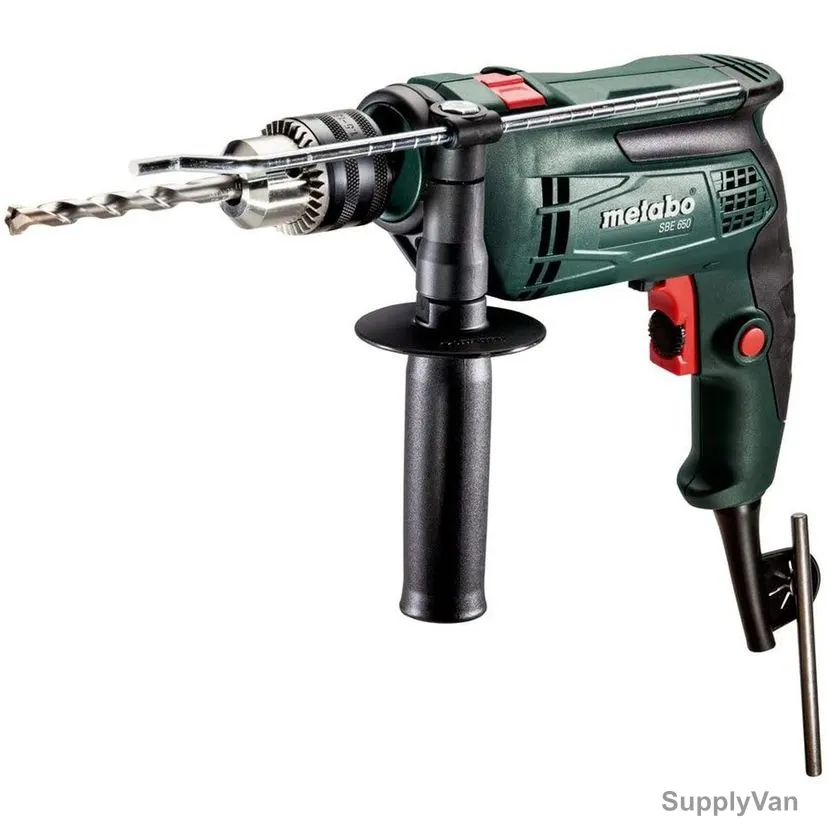 Metabo Impact Drill With Plastic Carry Case, SBE-650, 650W, 9 Nm — image 1