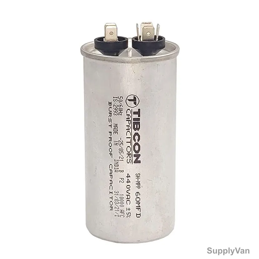Tibcon Capacitor, Aluminium Alloy, 440V, 60 MFD