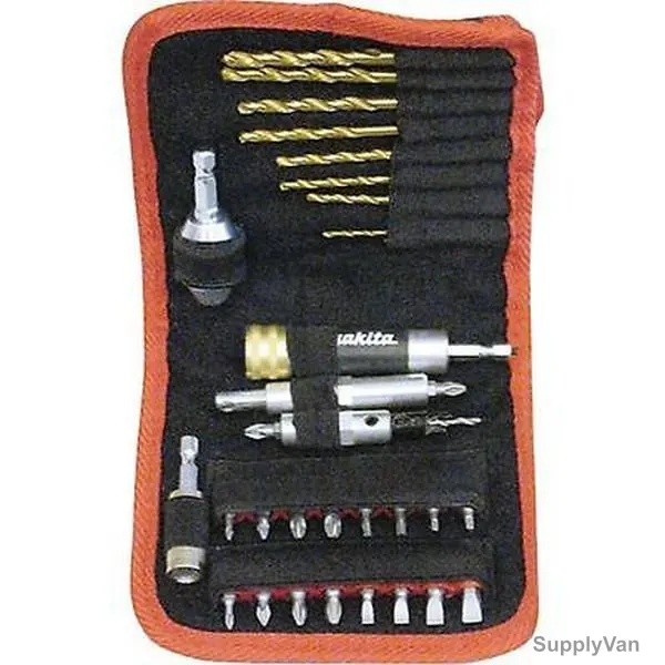 Makita Drill Bit, Guide and Driver Set, P-46523, 29PCS