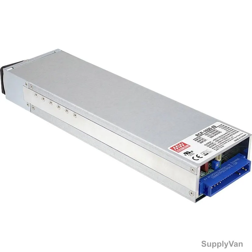 Mean Well Rack Mountable Front End Rectifier RCP-1600-24, RCP-1600, 24VDC, 1608W, 0-67A