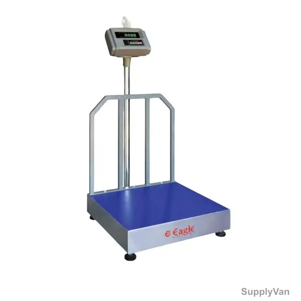 Eagle Platform Weighing Scale, PLT-500-L-ECON, LED, 500 Kg Weight Capacity, 600 x 600MM Platform Size