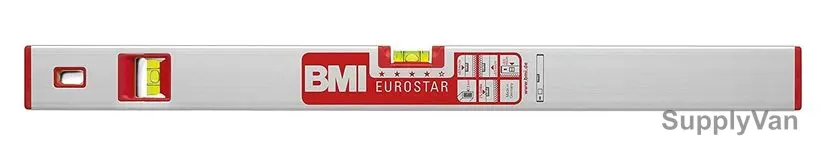Bmi Spirit Level, 690080E, Euostar 690 Series, Straight, Aluminium, 80CM