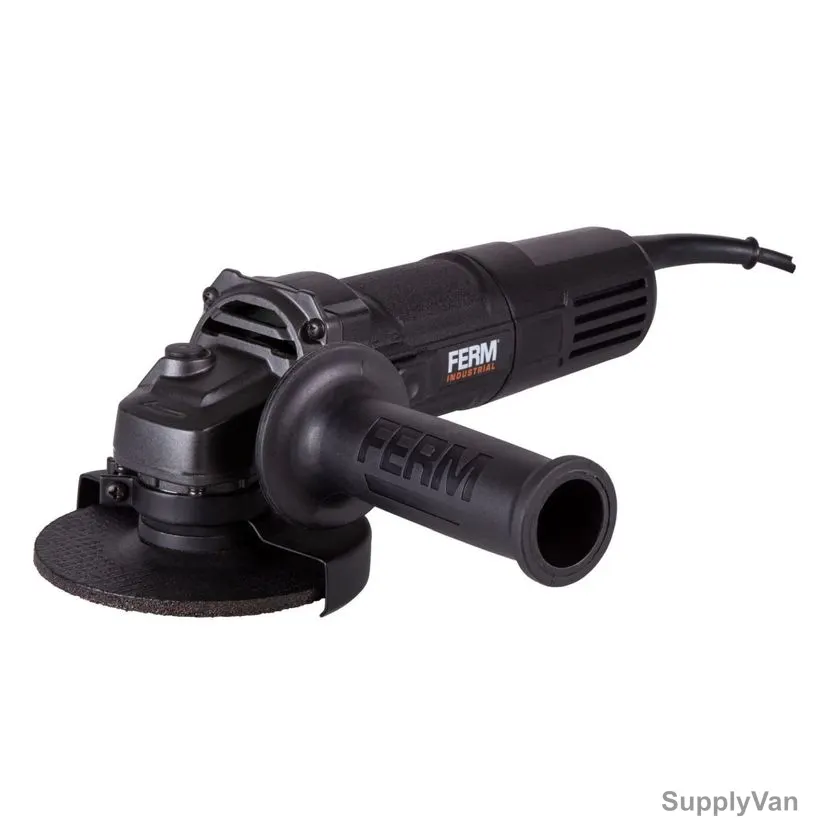 Ferm Angle Grinder, AGM1113P, 850W, M14, 115MM Disc Dia
