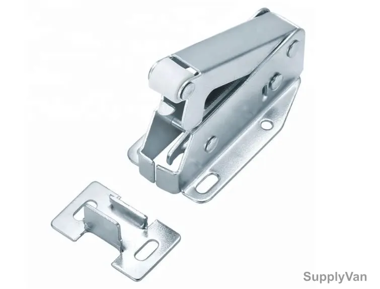 Yingda Cabinet Push Opener Spring Door Closer, YD-MX09, Zinc Alloy, 55MM, Silver — image 1