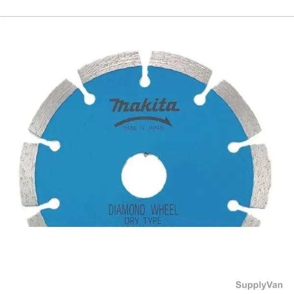 Makita Segmented Diamond Blade, A-02808, Dry, 125MM, Blue