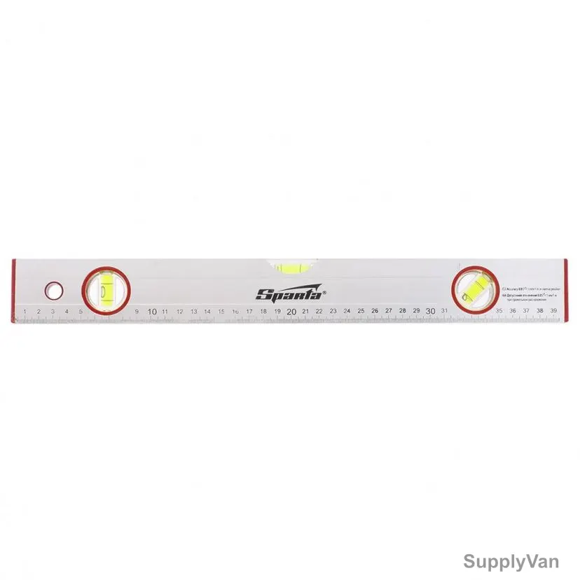 Sparta Aluminium Level, 331205, 3 Vials, 400MM — image 1