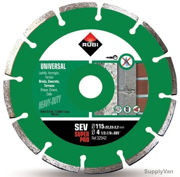 Rubi Diamond Blade, 032942, 115MM