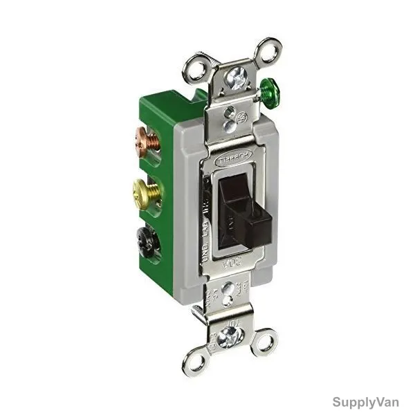 Hubbell 4 Way Toggle Switch, HUBHBL1388, 30A, 120-277VAC