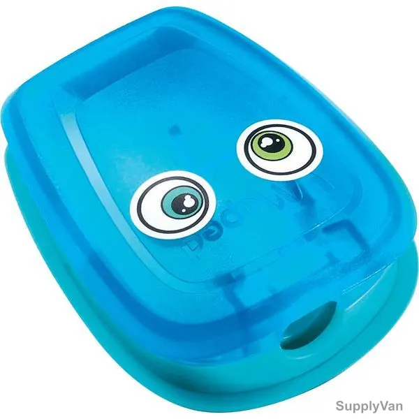 Maped Stick Art Pencil Sharpener With Sticker, MD-071410, 1 Hole, Blue