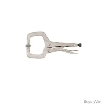 Kingtony Locking C-Clamp With Moving Jaw, 662511, 11 Inch