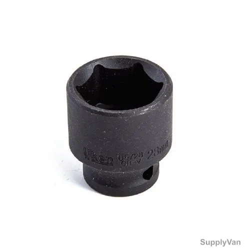 Uken 6 Point Impact Socket, U5713, 1/2 Inch Drive, 13MM