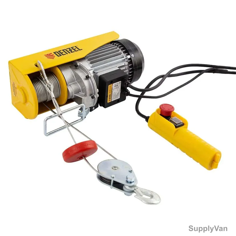 Denzel Electric Telpher, TF-500, 1000W, 6-12 Mtrs Lifting Height, 250-500 Kg Loading Capacity — image 1