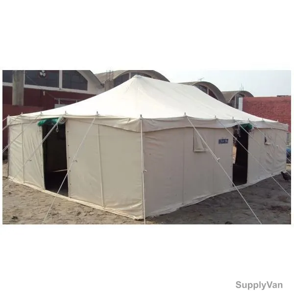 Dutarp Water Proof Canvas Tent, 5x8 Mtrs