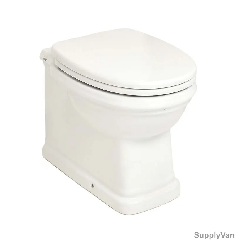 Bold Roma Back To Wall Water Closet, White