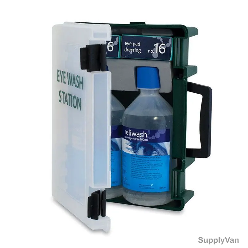 Reliance Medical Deluxe Complete Eye Wash Station, EW-955, 5 Pcs/Kit — image 1