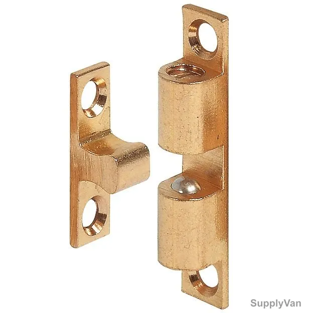 Hafele Twin Ball Catch, 244-20-015, Brass, 50MM Dia